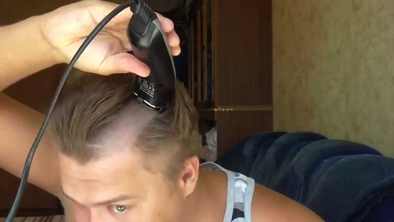 Как правильно брить машинкой с насадкой голову